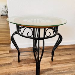 Decent Glass Side Table Only For $35