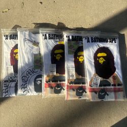 A Bathing Ape BAPE Graphic T-Shirts