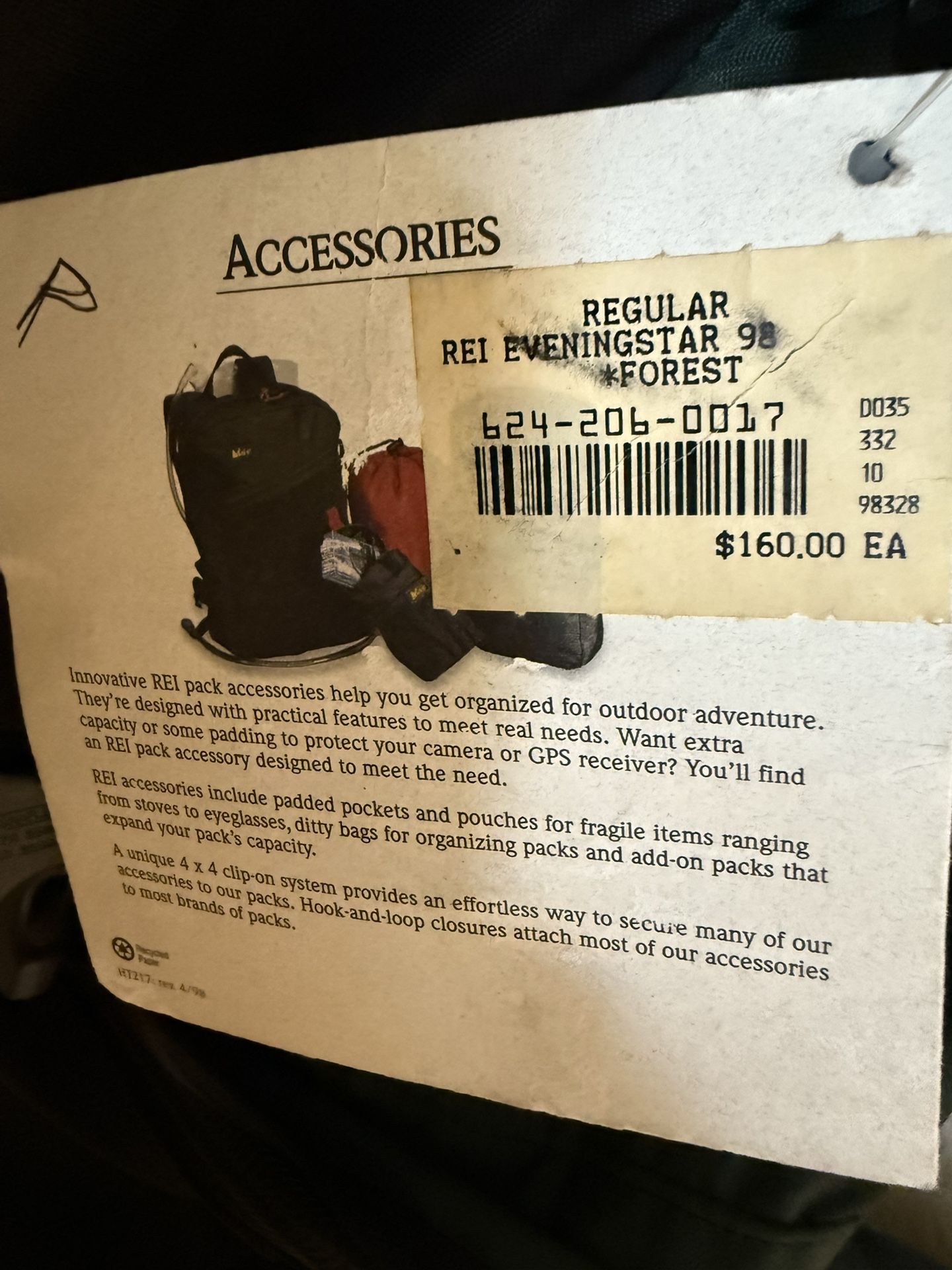 REI Traverse Evening, Star Backpack