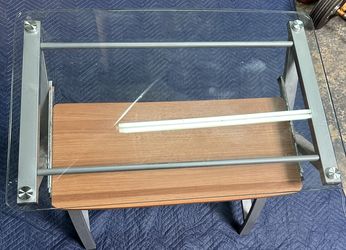 Glass Metal Desk