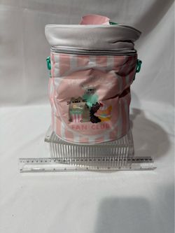 PUSHEEN ICE CREAM TUB SHAPED COOLER BAG