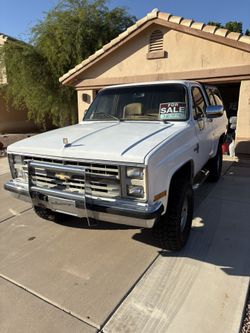 1985 Chevrolet K5 Blazer Silverado 