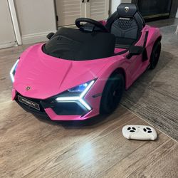 Kids Electric Lambo In Like New Condition