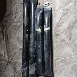 Vw Bug Over Rider Bumper Tubes Brazilian Like New
