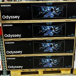 Samsung Odyssey 49” Crg9 Curved Gaming Monitor 