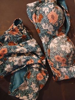 Ladies bathing suit size Large