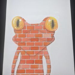 Original Frog Painting