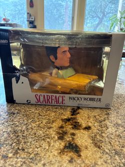 Vaulted Funko Wacky Wobbler Bobble Car SCARFACE