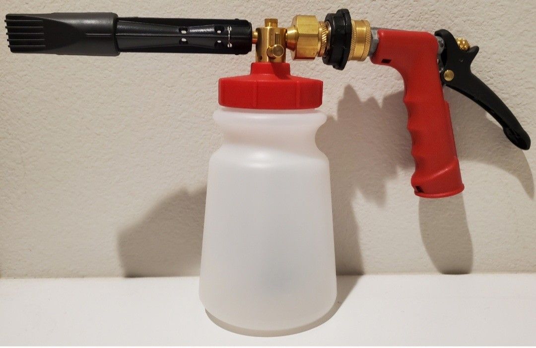 NEW Gilmour Foamaster Adjustable Multi-Ratio Foam Gun for Safe Car Washing Auto Detail Supplies- See Description 👇 & Pics 👆 - EXTRA BONUS!