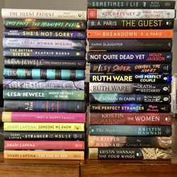 Kristin Hannah Lisa Jewell Kubica Sager Foley Psychological Thriller Suspense Mystery Fiction Books