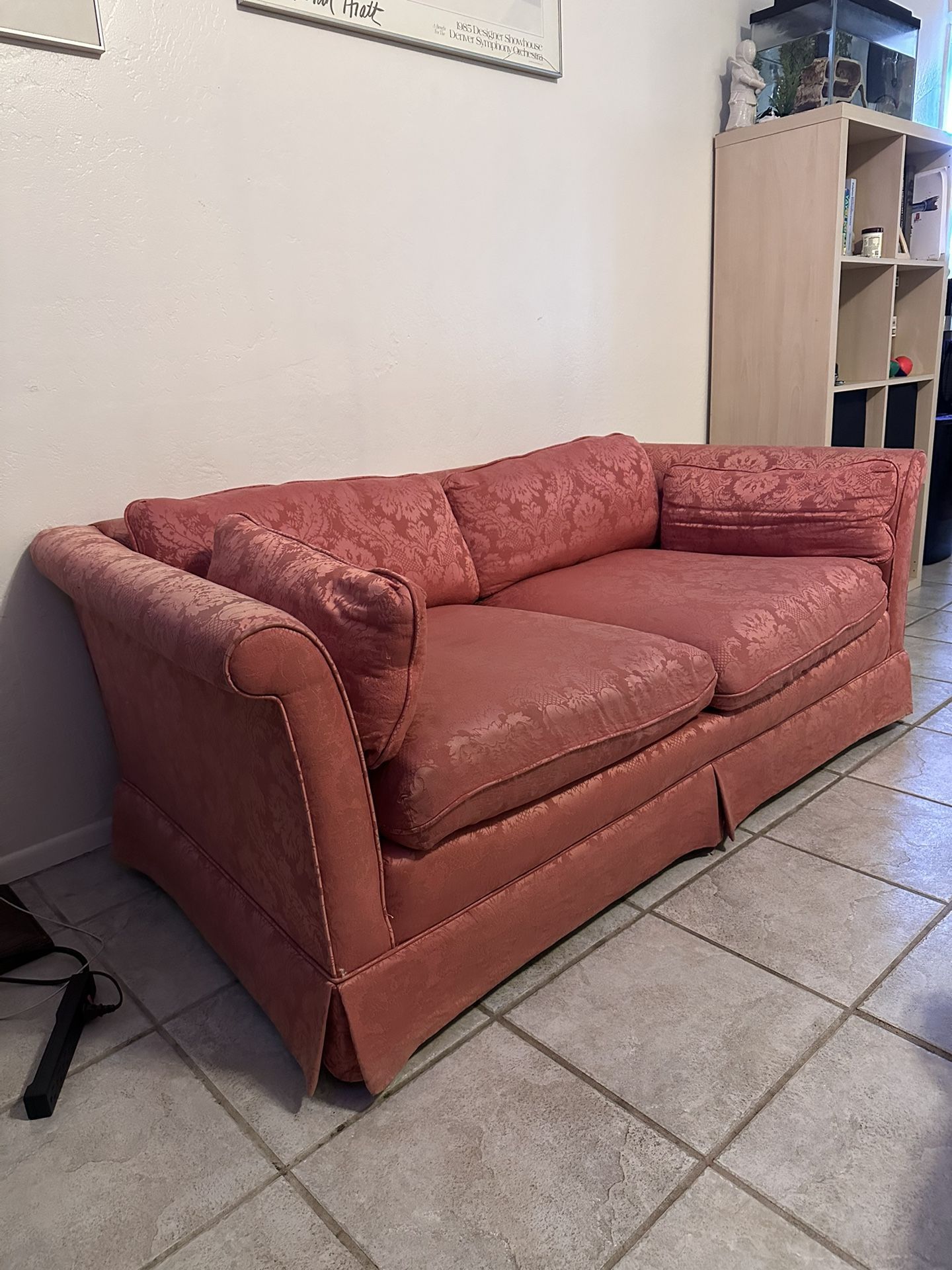 Red Sofa Couch