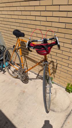 Schwinn Le Tour III. Replaced tires, cables and brakes.