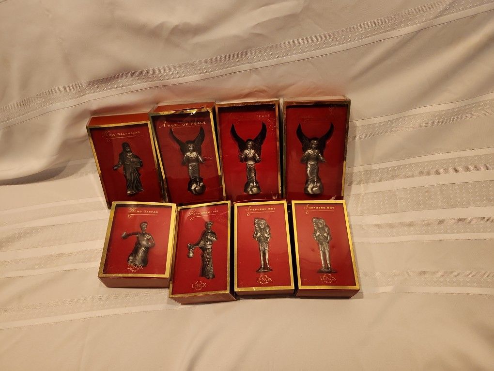 Lenox Pewter GIFTWARE christmas Figures