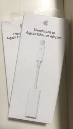 Thunderbolt To Gigabit Ethernet Adapter 