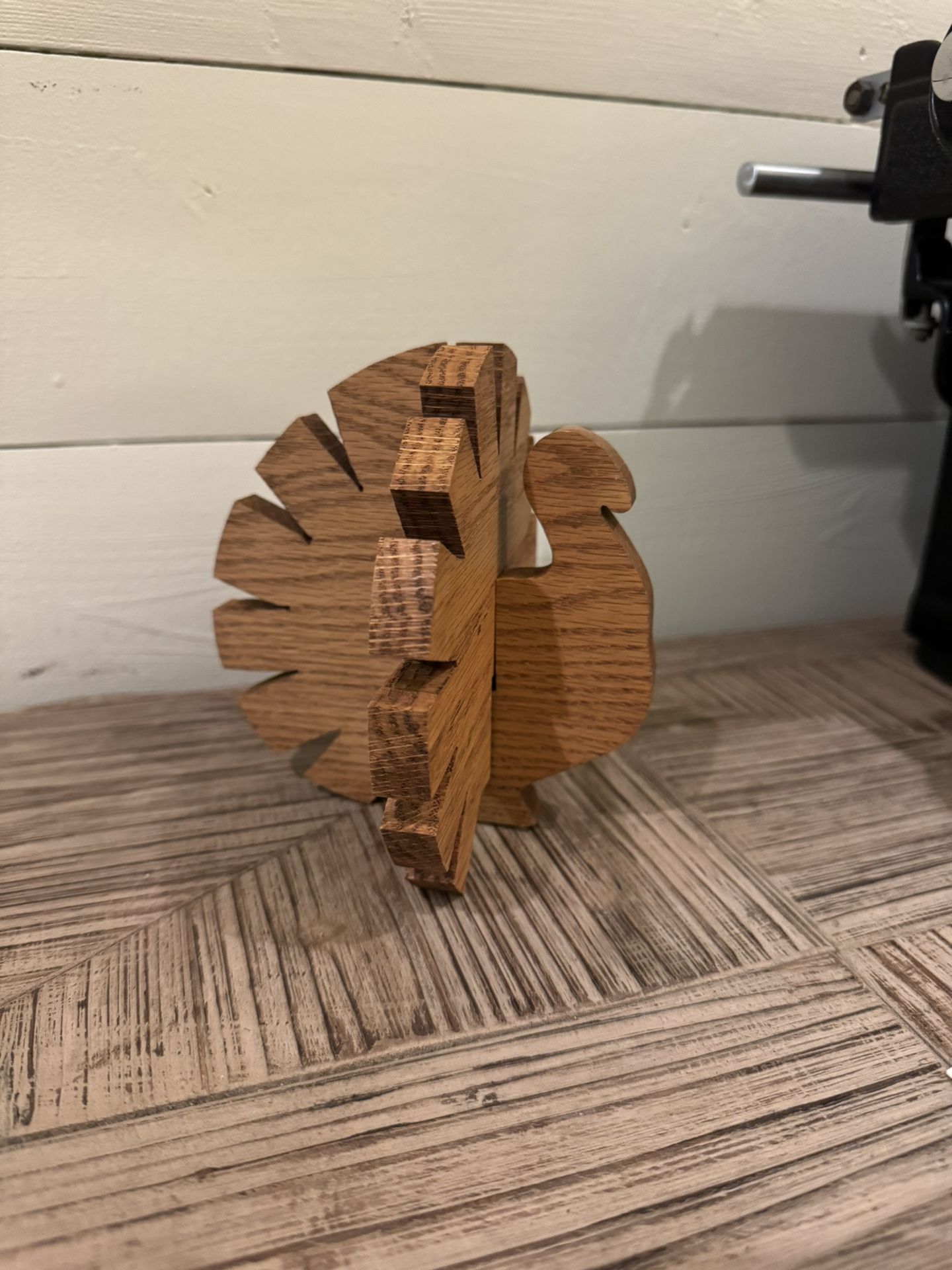 Wooden Turkey Napkin Holder