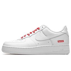 White Nike AF1 (supreme)