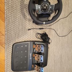 Logitech G920 Power Steering Wheel And Pedals