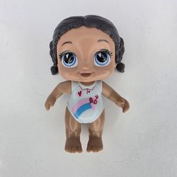 Baby Alive Foodie Cuties 3-Inch Doll Sun Series Brunette Hair & Bathing Suit 