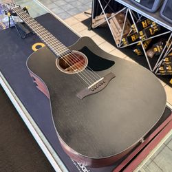 Ibanez Advanced Acoustic AAD190CE Weathers Black Grand Dreadnaught Acoustic Electric Guitar NEW!