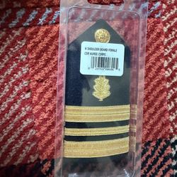 USN Female Nurse Corps LCDR Hard Shoulder board 