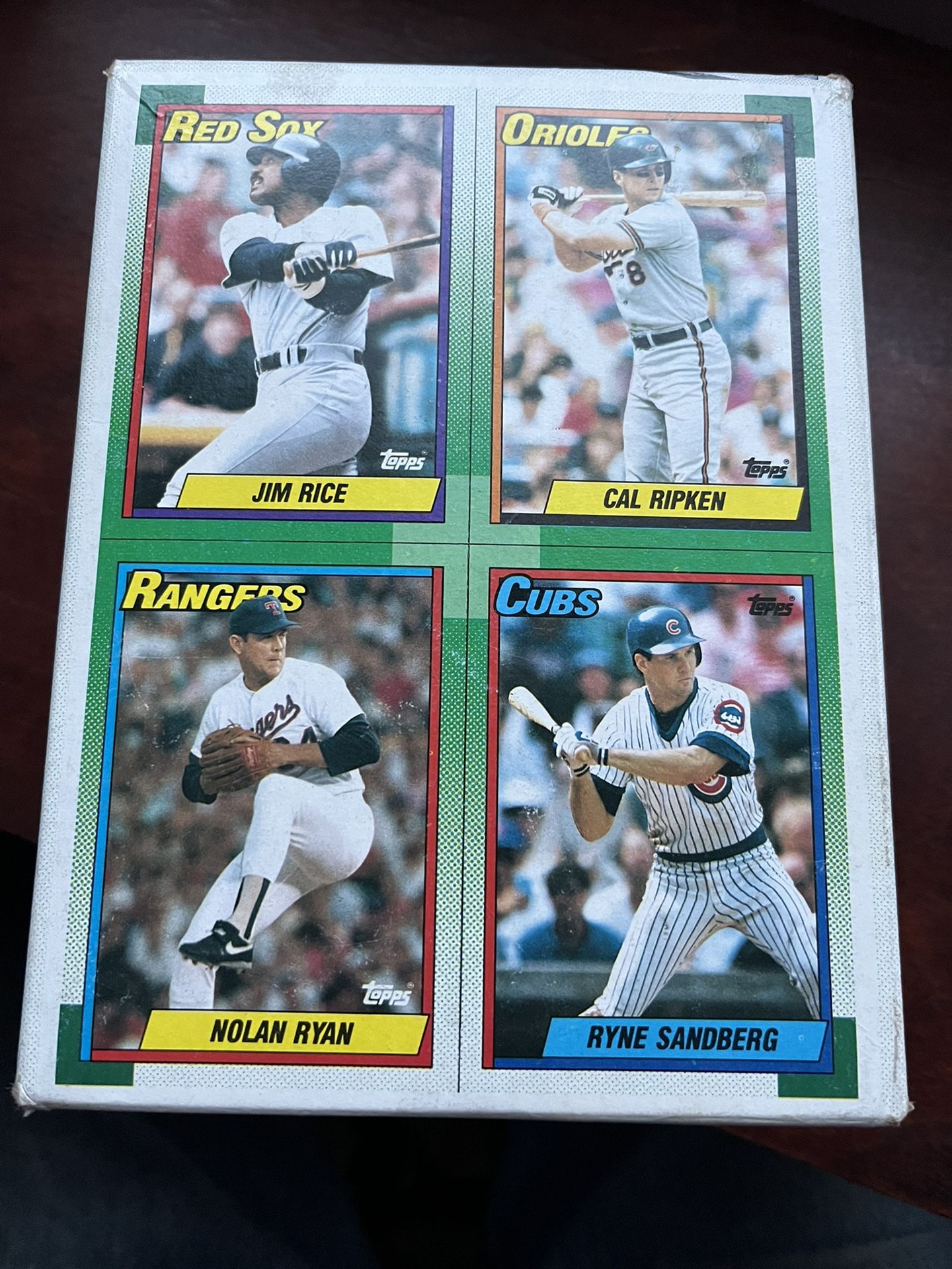 Topps 1990 Box of Baseball Bubblegum Cards