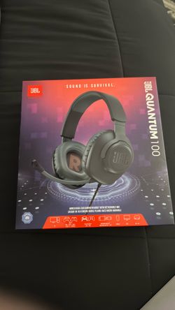 JBL Quantum 100 Gaming Headset – Brand New Factory Sealed