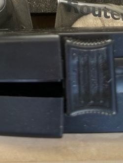Black Plastic Router Guide Base