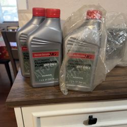 3 Quarts of Honda Automatic Transmission Fluid ATF DW-1