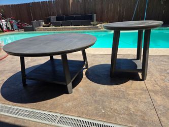 Coffee table and end table