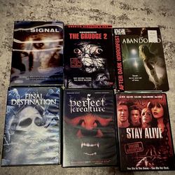 Variety Horror DVD’s