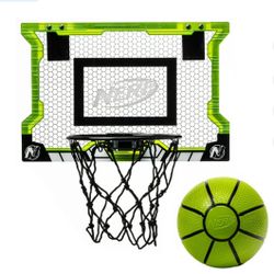 New Basketball Mini Hoop Nerf, Steel Rim For Dunking - Over The Door