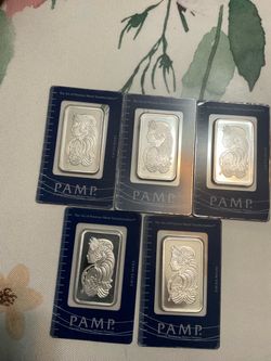 PAMP Lady Fortuna SILVER bars