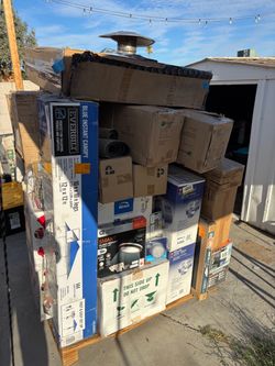 Home improvement and tools pallet