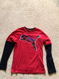 Puma long sleeve shirt- Sz 10-12