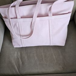 LaTique Faux Leather Tote Bag