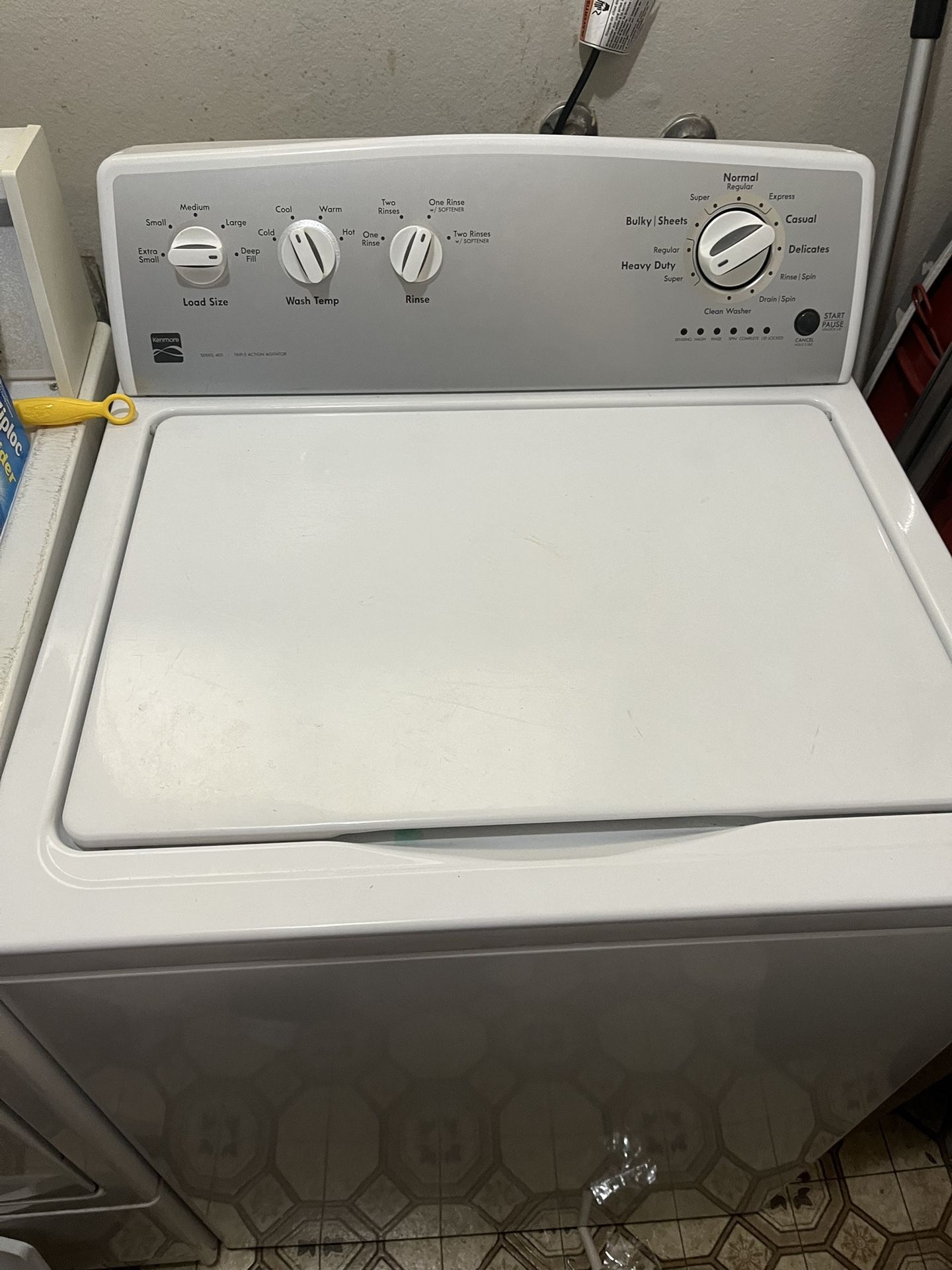 Kenmore Washer And Dryer (must Go Today)