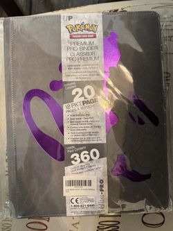 Ultrapro Pokemon Card Binder 360 Mewtwo