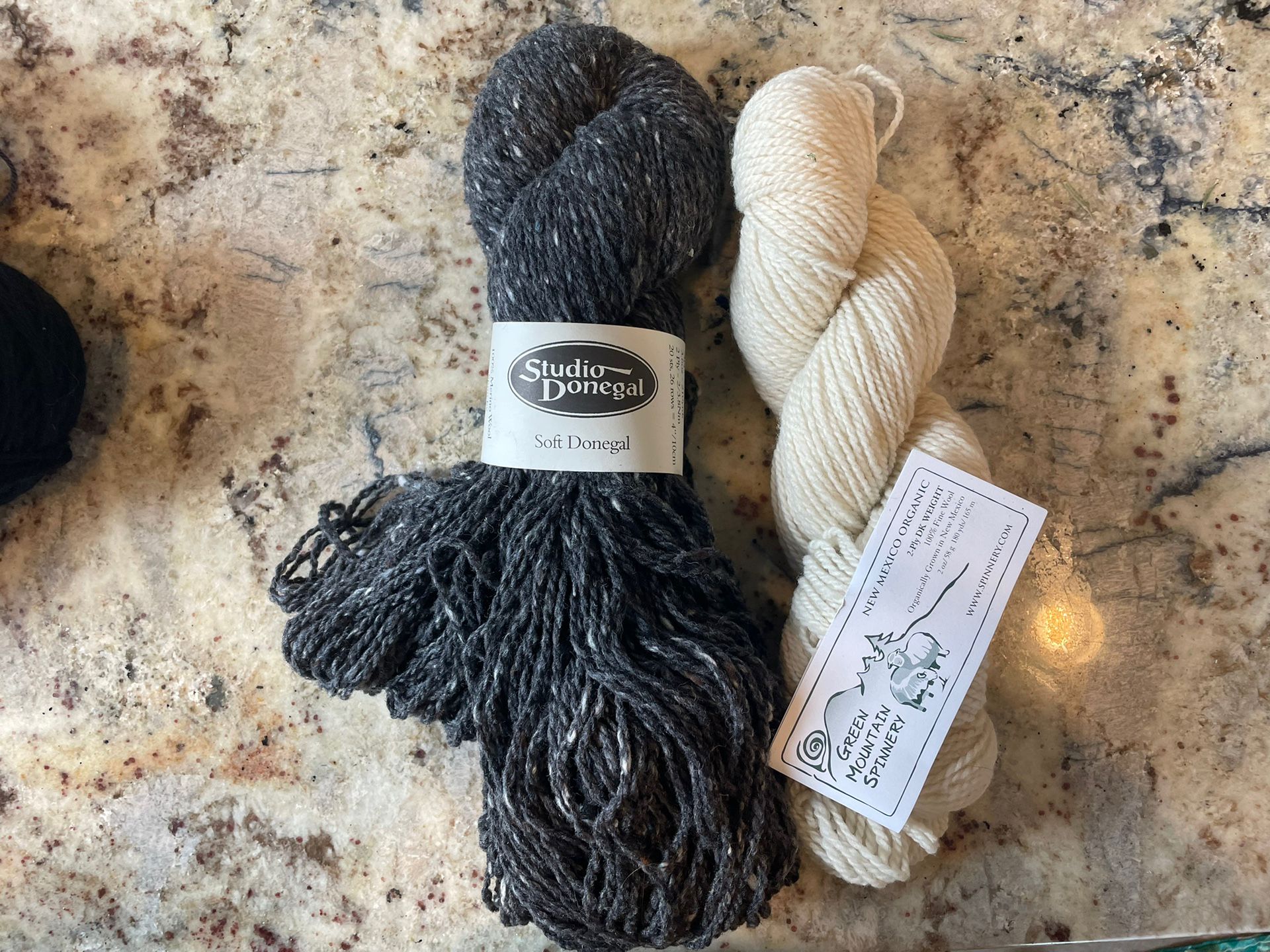 Beautiful Wool Yarn One From New Mexico And One From Ireland