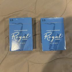 Rico Royal Tenor Saxophone Reeds