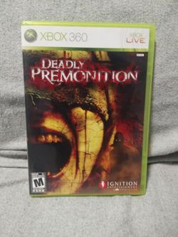 Deadly Premonition Xbox 360