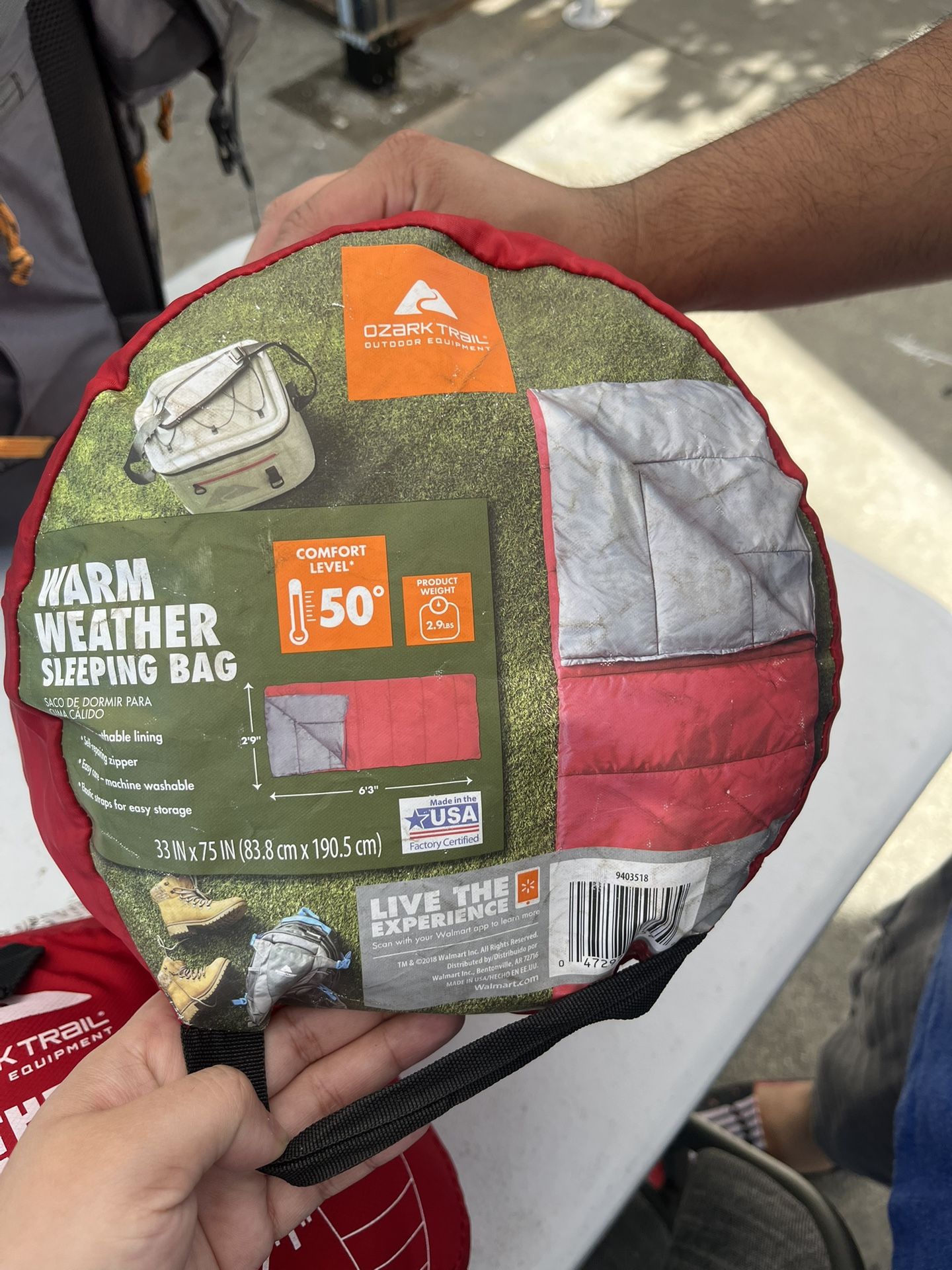 Ozark Sleeping Bag 50F