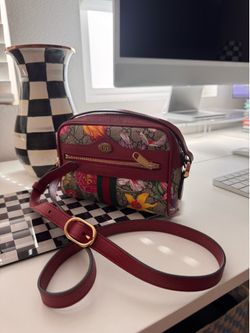 Gucci Ophidia red Flora small bag