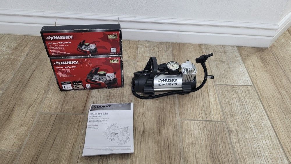 Husky 120 Volt Inflator New In Box
