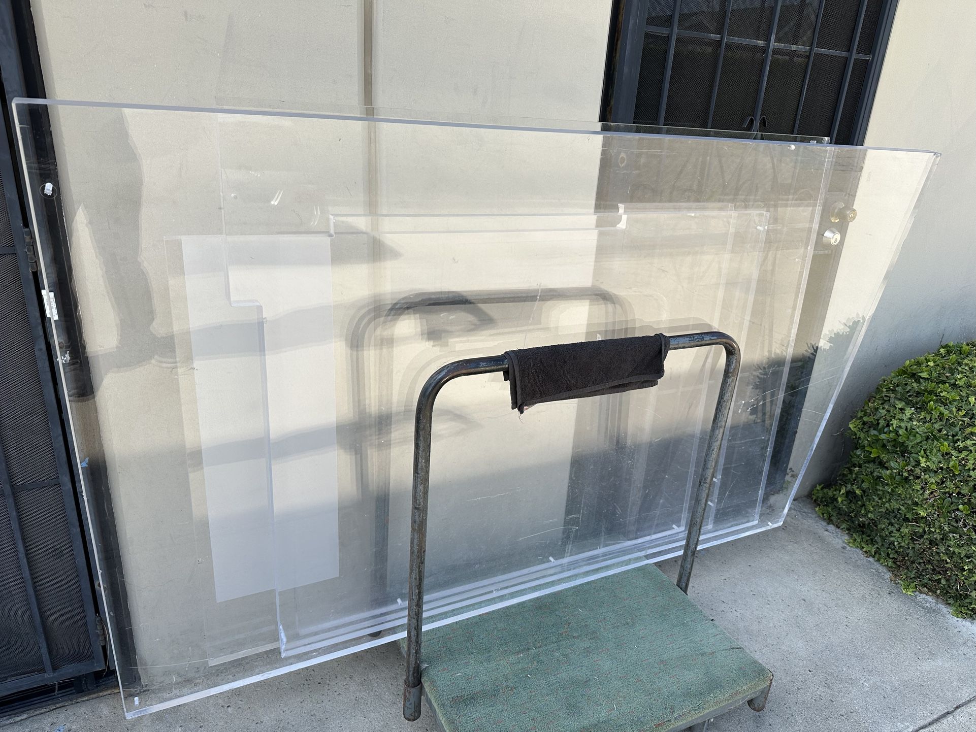 4 Huge Size Bulletproof Acrylic Glass Very Large 76”x 48” And 63”x48” And More