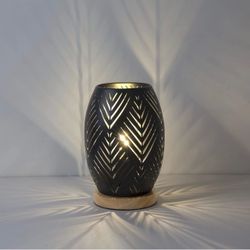 Boho Bedside Table Lamp, New in Box