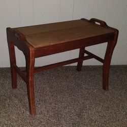 Cute, Sturdy Bench, Vintage $10