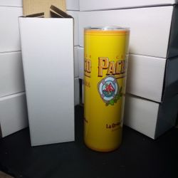New Tumbler Yellow Tall Can Coffee Cup Stainless Steel
