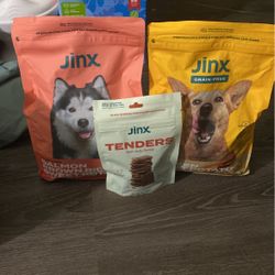 Jinx Dog Food And Treats 4lb Bags New