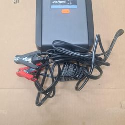 DieHard Silver 10-Amp 6-Volt/12-Volt Automotive Battery Charger and Maintainer: Digital Display