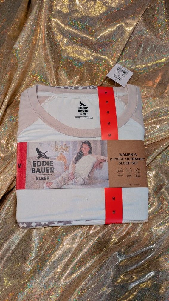 Eddie Bauer 2 Piece Pajama Set NEW with Tags